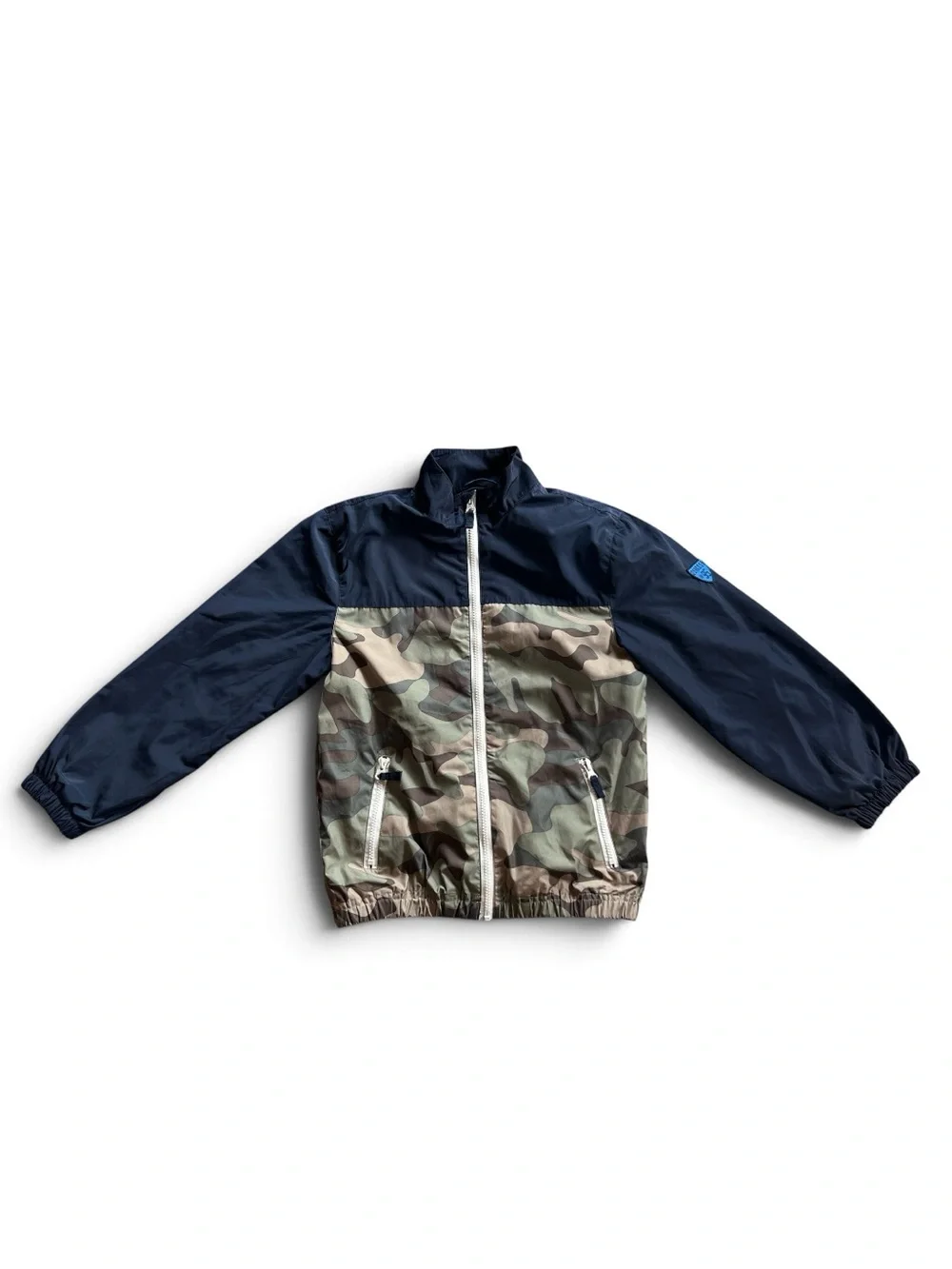 OshKosh B’gosh Navy Camo Windbreaker Jacket Size 10